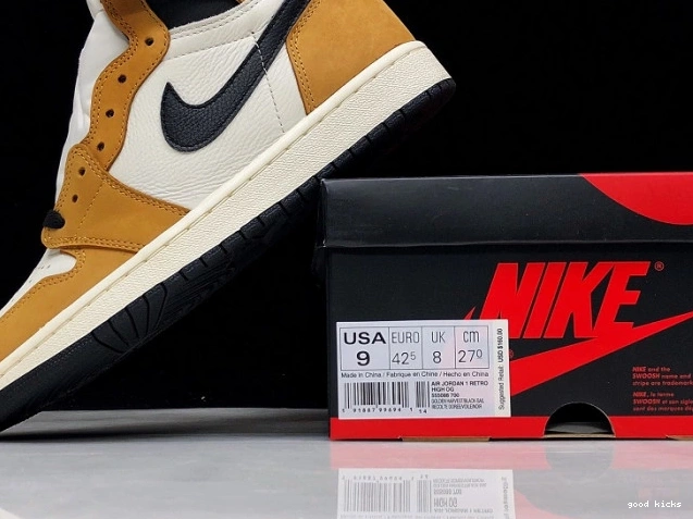 Rep Rookie the Retro High OG of Air Jordan 555088-700 Year 1 0821